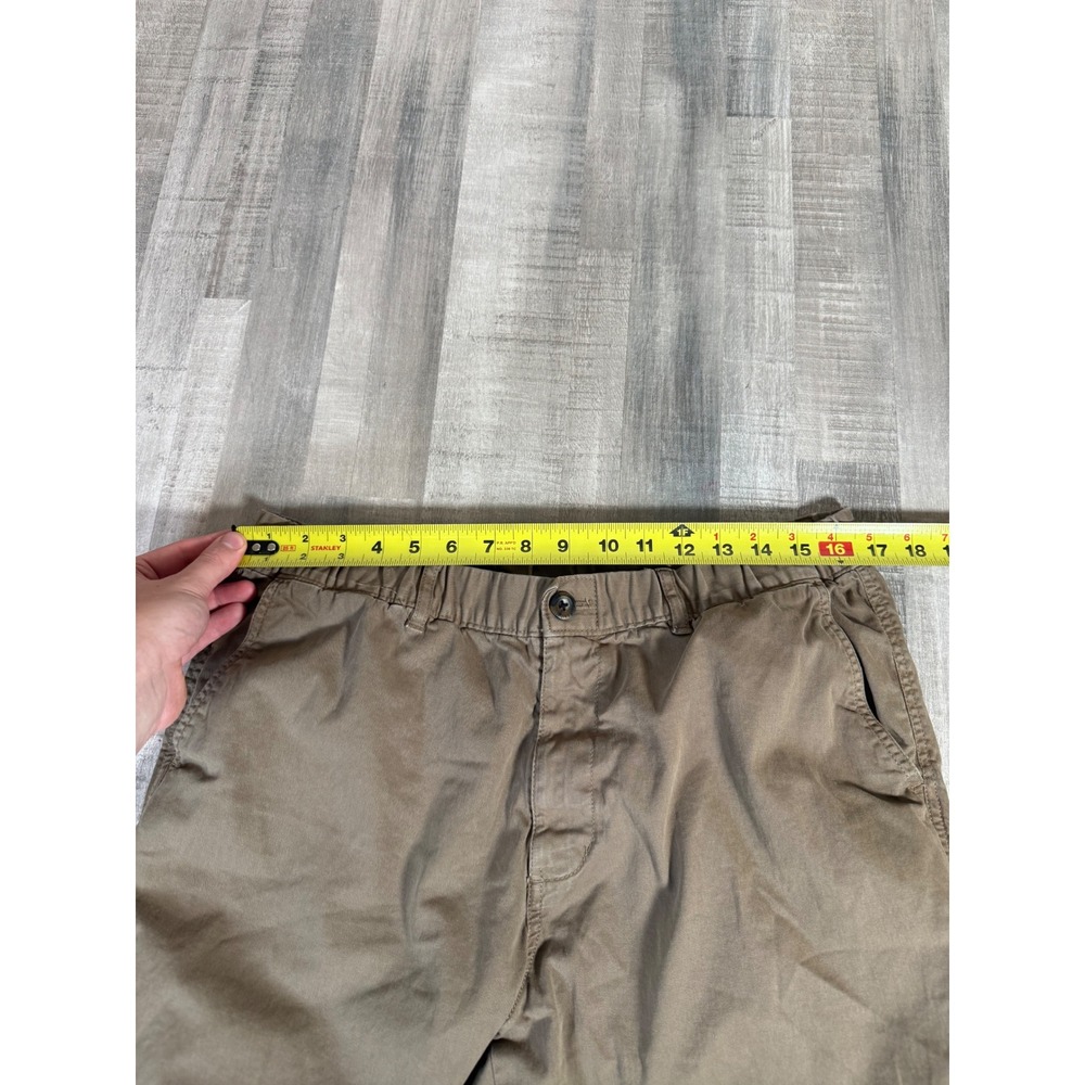 Bearbottom Clothing Womens XL Tall Khaki Brown Stretch Chino Jogger Pants - Picture 7 of 9